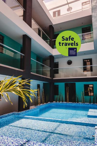 A la foto es mostra l'objecte Hotel Flamingo Merida situat a la ciutat de Mérida.