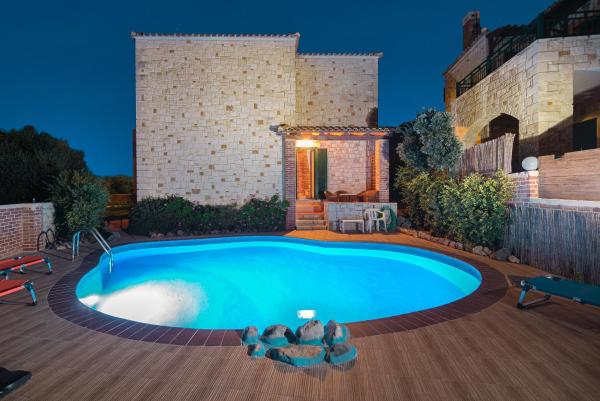 A la foto es mostra l'objecte Neriides Villas situat a la ciutat de Hersonissos.
