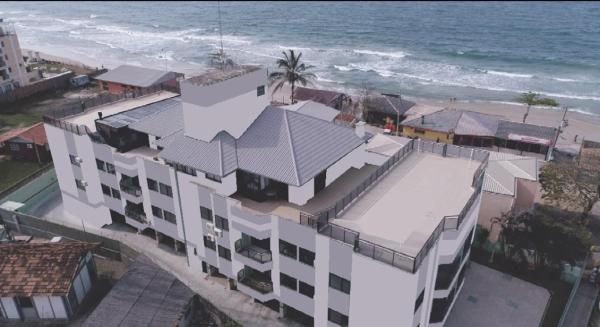 På billedet ses objektet Apartamento Temporada na Praia beliggende i byen Florianópolis.