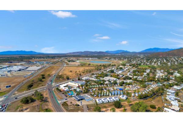 Na fotografii je vidět objekt Discovery Parks - Townsville nacházející se ve městě Oonoonba.