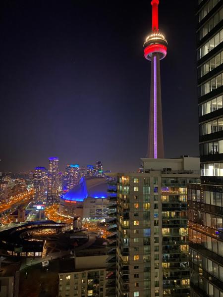 Na fotografii je vidět objekt Stylish Condos Toronto nacházející se ve městě Toronto.