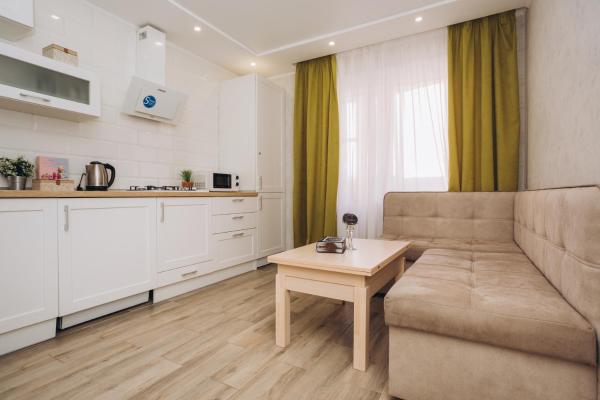 A la foto es mostra l'objecte Luxe apart-hotel near Lavina New Building 1 floor situat a la ciutat de Sumy.