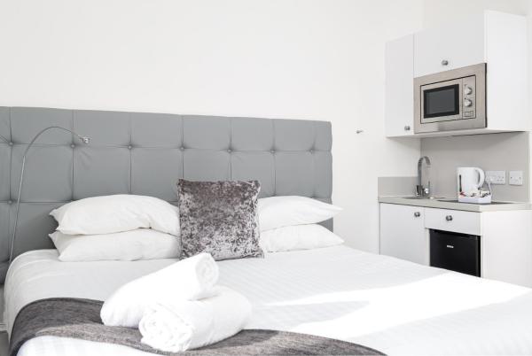 A la foto es mostra l'objecte Kelpies Serviced Apartments situat a la ciutat de Falkirk.