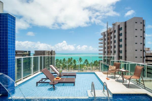 Nella foto è visibile l'oggetto Tambaqui Praia Hotel situato nella città di Maceió.