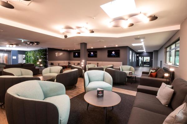 Na fotografii je vidět objekt Feel Good Hotel nacházející se ve městě Chemnitz (Saská Kamenice).