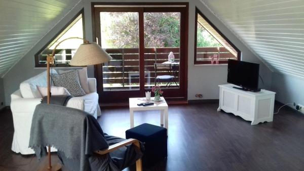 Na fotografii je vidět objekt Ferienwohnung-Ostseestrand-in-Stein-bei-Laboe nacházející se ve městě Stein.