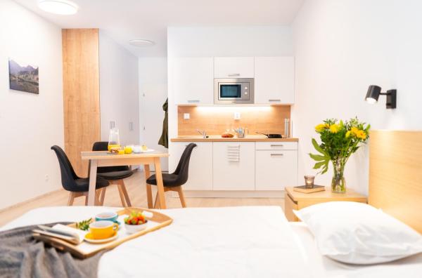 Na zdjęciu widoczny jest obiekt Zaži Apartmán Vila Zuberec położony w mieście Zuberzec.