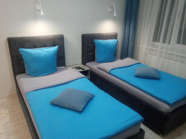 På billedet ses objektet Апартаменты Weekend Inn beliggende i byen Uzjhorod.