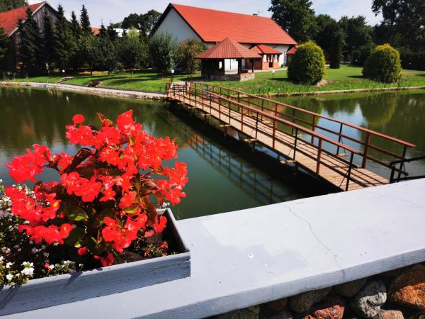 Na foto é possível ver o objeto Domek Salent localizado na cidade de Kiersztanowo.