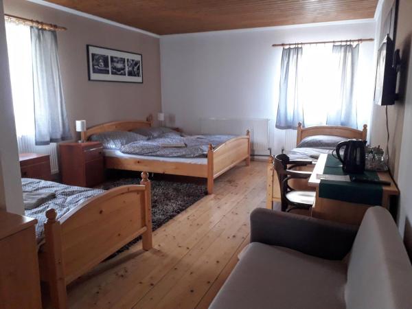 På billedet ses objektet Penzion Na Střelnici beliggende i byen Poděbrady.