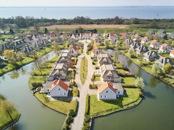 På bilden syns objektet Resort Citta Romana som ligger i staden Hellevoetsluis.