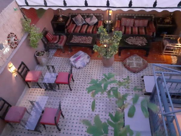 En la foto se muestra el objeto Riad Simon ubicado en la ciudad de Marrakech.