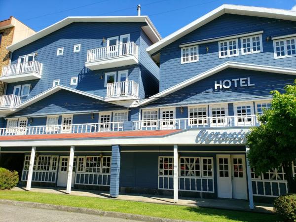 På billedet ses objektet Hotel Geronimo beliggende i byen Pucón.