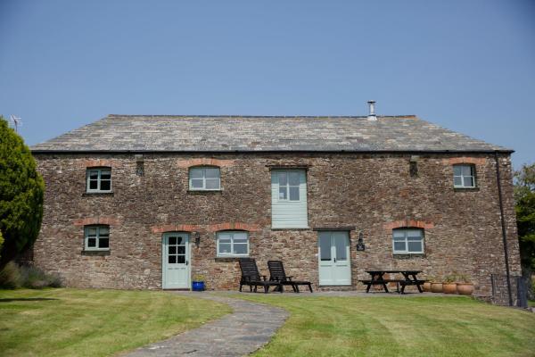 A la foto es mostra l'objecte Rose Cottage situat a la ciutat de Bude.