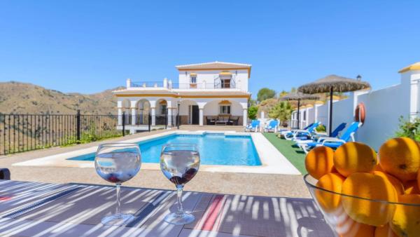 På billedet ses objektet Villa Jazmin Vinuela by Ruralidays beliggende i byen Viñuela.