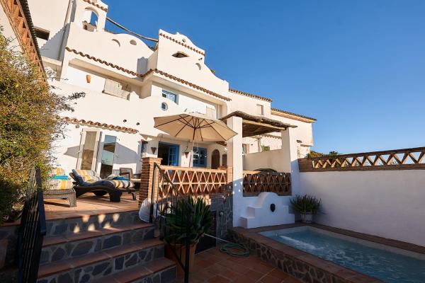A la foto es mostra l'objecte Townhouse Sleeps 6 with Private Pool situat a la ciutat de Gaucín.