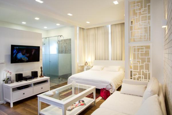 A la foto es mostra l'objecte Haifa Luxury Boutique Apartments situat a la ciutat de Haifa.