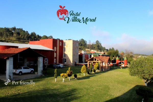 A la foto es mostra l'objecte Hotel Villa Moral situat a la ciutat de San José Ayotla.