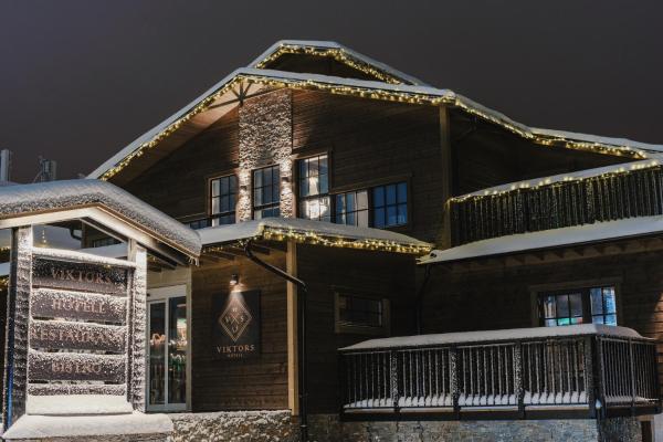 A la foto es mostra l'objecte Hotell Viktors situat a la ciutat de Sälen.