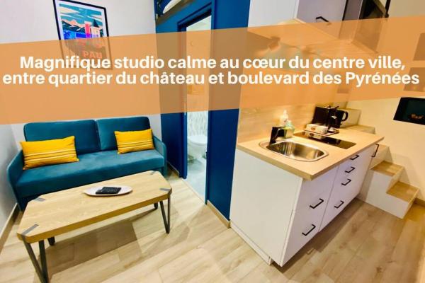 På billedet ses objektet Tiny House beliggende i byen Pau.