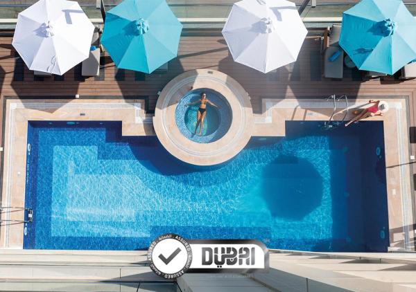 Na fotografii je vidět objekt Jannah Dubai Creek Hotel - formerly Edge Creekside Hotel nacházející se ve městě Dubaj.