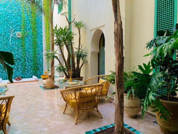 En la foto se muestra el objeto Riad Alia ubicado en la ciudad de Marrakech.