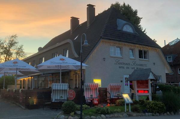 A la foto es mostra l'objecte Petersen's Landhaus situat a la ciutat de Scharbeutz.