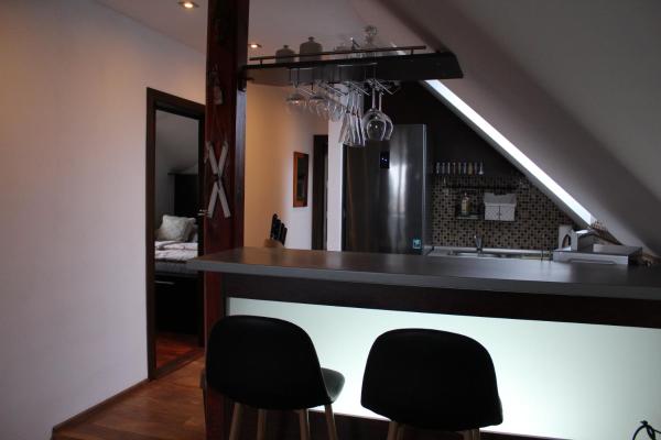 Nella foto è visibile l'oggetto BERNAT apartman situato nella città di Vrútky.