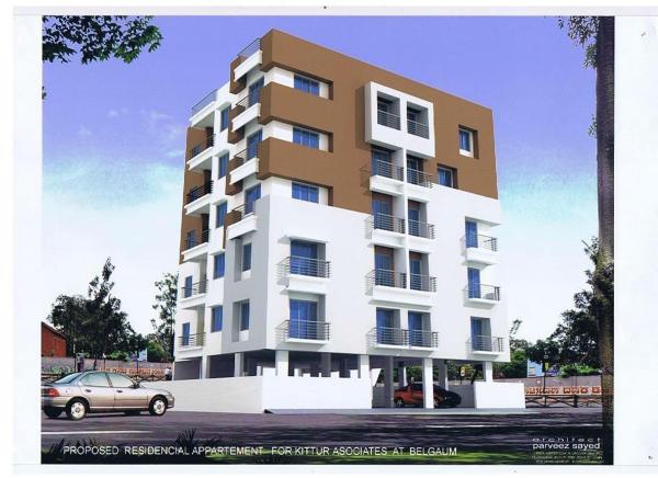 照片显示了位于Belgaum市的Hayat-Bi Residency service apartment物件。