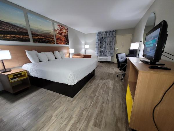 A la foto es mostra l'objecte Days Inn by Wyndham Biscoe situat a la ciutat de Troy.