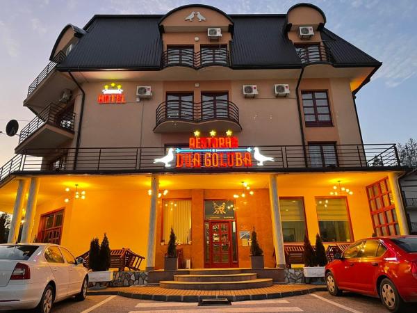 A la foto es mostra l'objecte Hotel Dva Goluba situat a la ciutat de Pale.