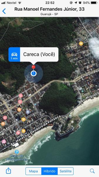 A la foto es mostra l'objecte Suítes Pitangueiras Guarujá situat a la ciutat de Guarujá.