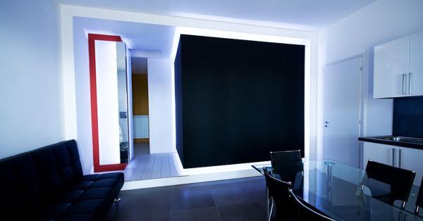 The photo shows the Villino Erminia - Seaside Art b&b located in the city of Pizzo.