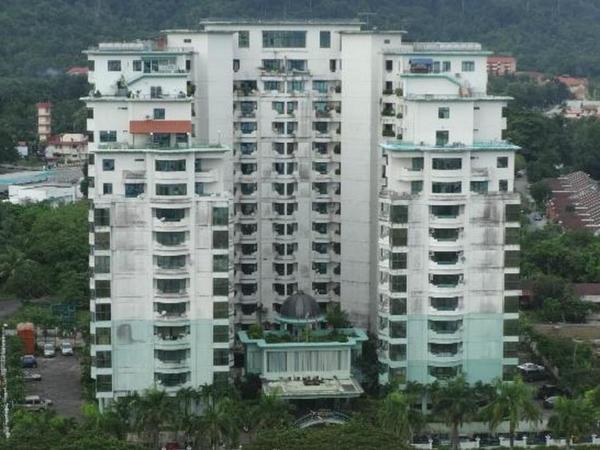 Na fotografii je vidět objekt Kondo Istana Langkawi nacházející se ve městě Kisap.