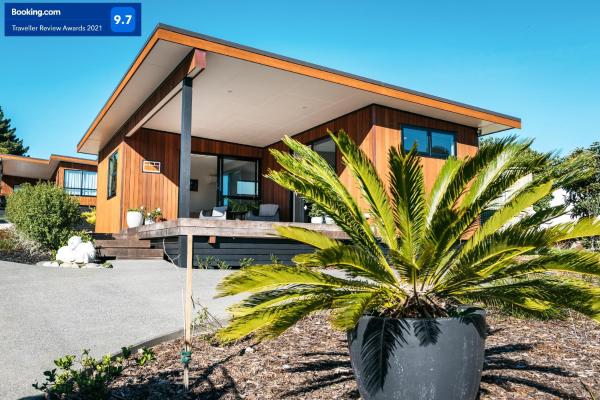 På bildet vises objektet Guesthouse On Queens som ligger i byen Oneroa.