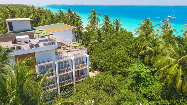 På bilden syns objektet Dhiguveli Maldives som ligger i staden Dhigurah.