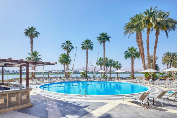 A la foto es mostra l'objecte Steigenberger Resort Achti situat a la ciutat de Luxor.