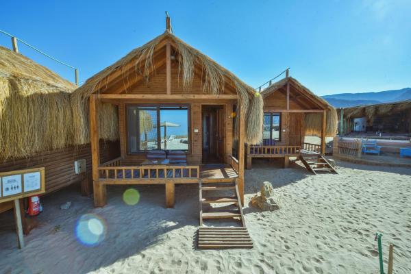 På billedet ses objektet Paradise Sweir beliggende i byen Nuweiba.