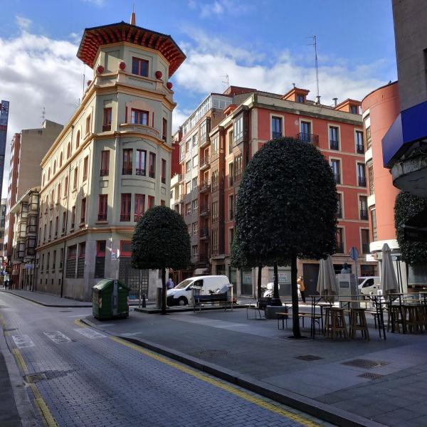 Na fotografii je vidět objekt GoodHouse nacházející se ve městě Gijón.