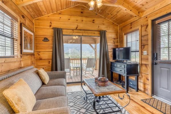 A la foto es mostra l'objecte Rocky Top situat a la ciutat de Sevierville.