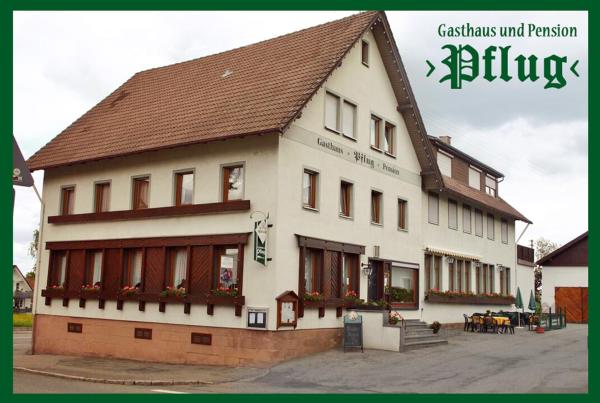 A la foto es mostra l'objecte Gasthaus Pflug situat a la ciutat de Fluorn.