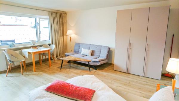 Na fotografii je vidět objekt Nebelhorn Appartement 208 nacházející se ve městě Oberstdorf.