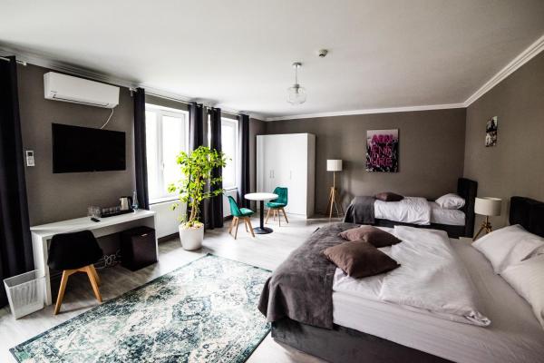 På billedet ses objektet compleX living aparthotel beliggende i byen Timişoara.