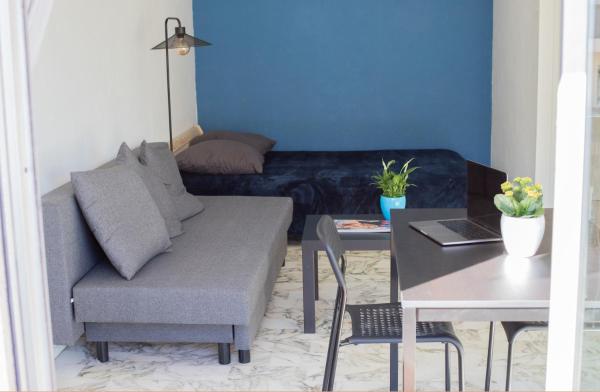 Fotografia 4: Studio with terrace and sea view, 10 min to the beach