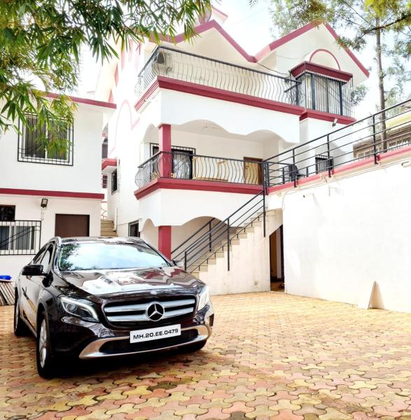 Op de foto is het object Oreo Villa with Swimming Pool te zien, gelegen in de stad Mahabaleshwar.