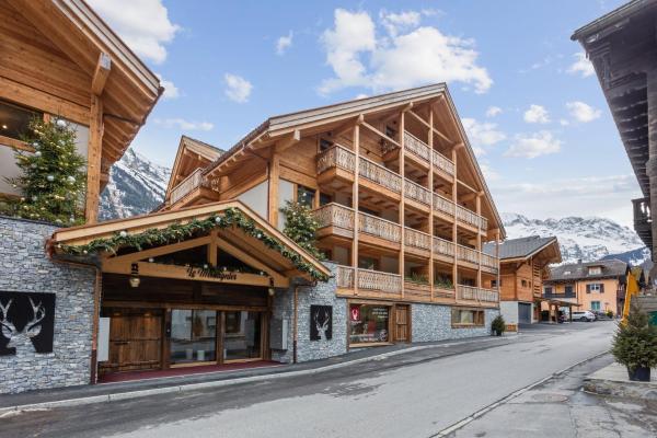 A la foto es mostra l'objecte Le Montagnier by Mrs Miggins situat a la ciutat de Champéry.