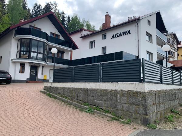 A la foto es mostra l'objecte OW Agawa situat a la ciutat de Karpacz.