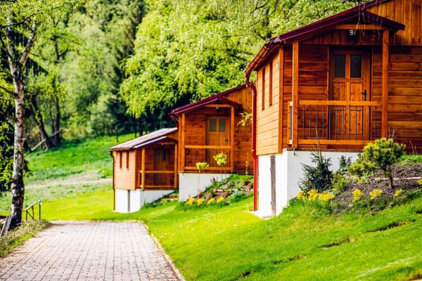 På billedet ses objektet Letovisko Chobot - village resort beliggende i byen Čestín.