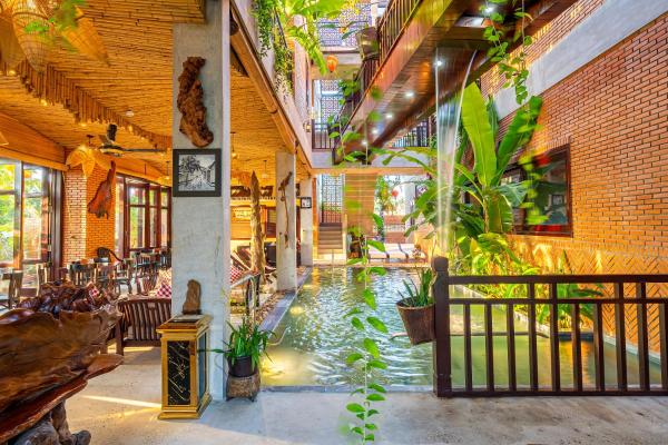 Na foto é possível ver o objeto Angel Garden Villa localizado na cidade de An Lương (1).