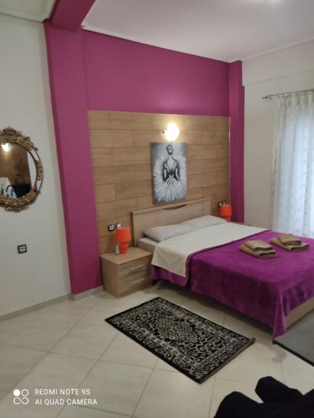 På billedet ses objektet G M 4 ROOMS KENTRO in the heart of the city beliggende i byen Larisa.